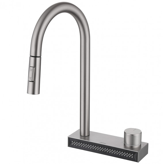 Смеситель для кухни Abber Wasser Kreis AF8114SP, сатин фото 