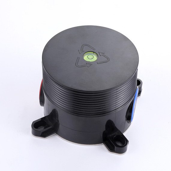 Смеситель для раковины напольный Abber Wasser Kreis AF8140NG (со скрытой частью) никель фото 3