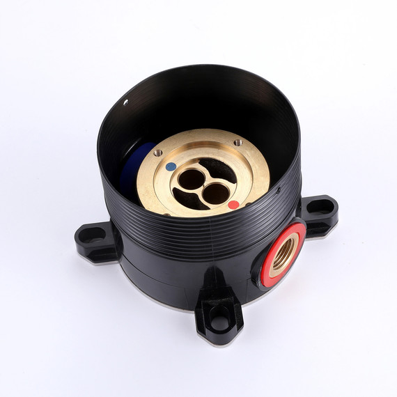 Смеситель для раковины напольный Abber Wasser Kreis AF8140NG (со скрытой частью) никель фото 4