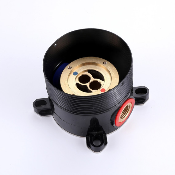 Смеситель для ванны Abber Daheim AF8215W (со скрытой частью) белый матовый фото 4