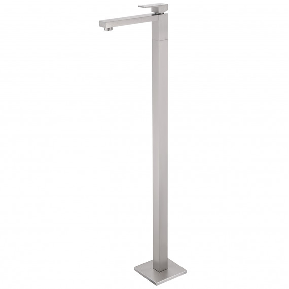 Смеситель для раковины напольный Abber Daheim AF8241SP (со скрытой частью) сатин фото 
