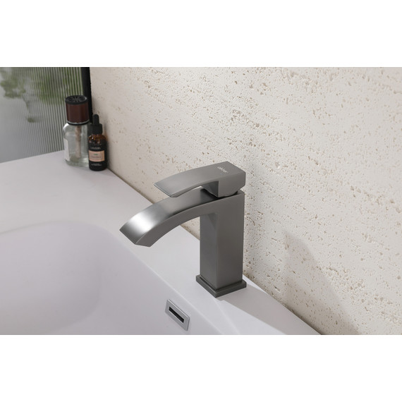 Смеситель для раковины Abber Wasserfall AF8610NG, никель фото 2