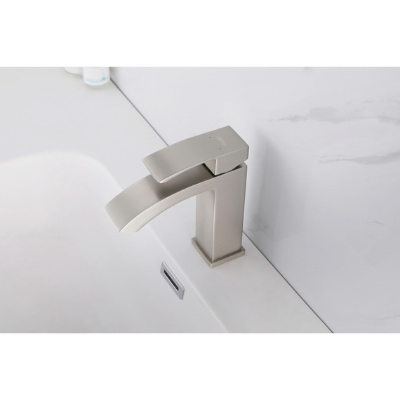 Смеситель для раковины Abber Wasserfall AF8610SP, сатин фото 2