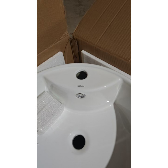 Раковина напольная Abber Bequem 46 см AC2132 фото 3