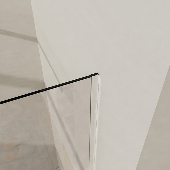 Душевая перегородка Azario Walk-in 120 см AZ-251-120-BGL-CL (стекло 8 мм) золото брашированное/прозрачное фото 5