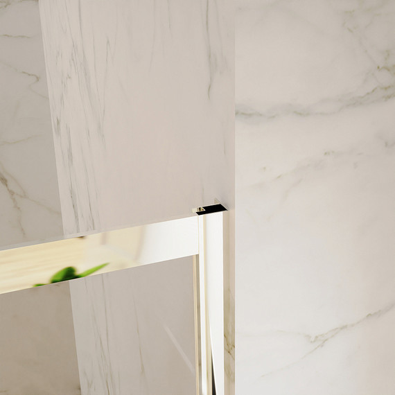 Душевая дверь Azario Tokyo 170 см AZ-362K2-170-MB-CL, чёрный матовый/прозрачное фото 2