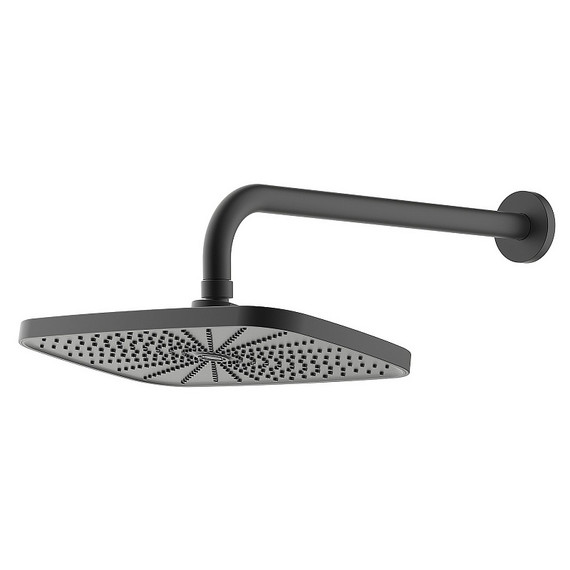 Душевая система для ванны Azario Arida AZ-K7354B (со скрытой частью) чёрный матовый фото 2