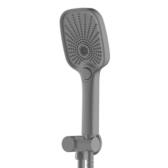 Душевая система для ванны Azario Arida AZ-K7354GR (со скрытой частью) графит фото 5