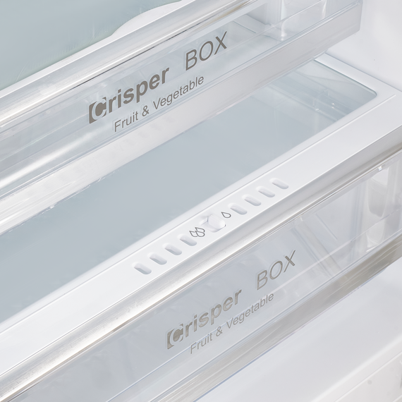 Двухкамерный холодильник Maunfeld MFF186NFRB фото 5