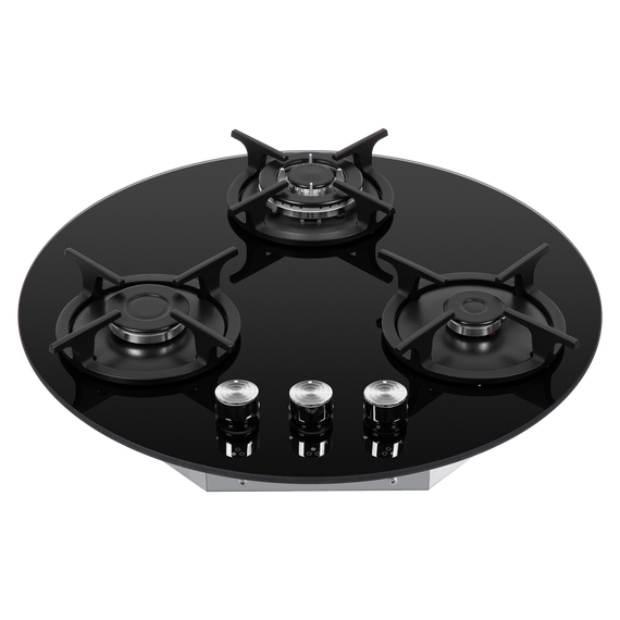 Газовая варочная поверхность Maunfeld EGHG.43.23CB/G (чёрное стекло) фото 10