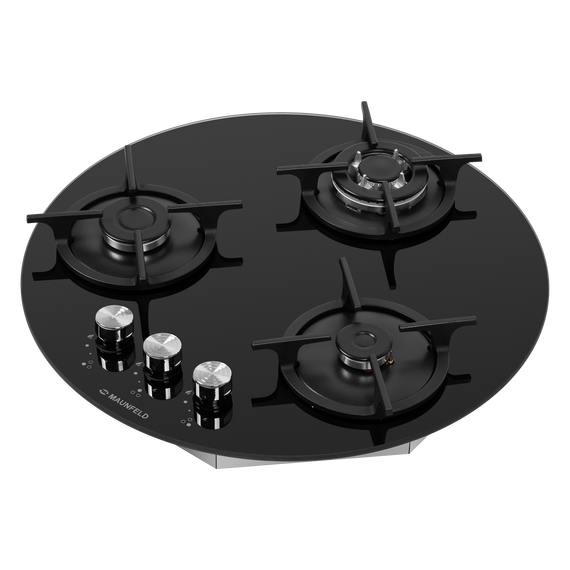 Газовая варочная поверхность Maunfeld EGHG.43.23CB/G (чёрное стекло) фото 8