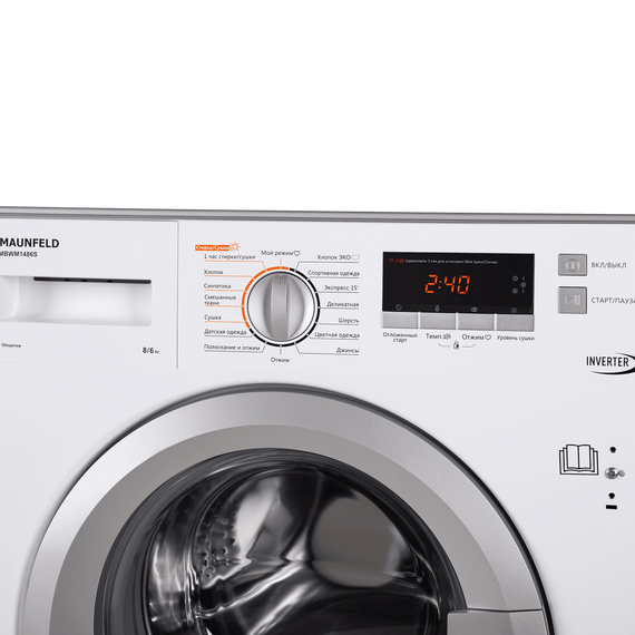 Встраиваемая стиральная машина Maunfeld MBWM1486S фото 9