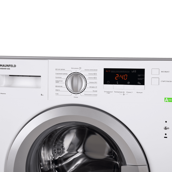 Встраиваемая стиральная машина Maunfeld MBWM148S фото 4