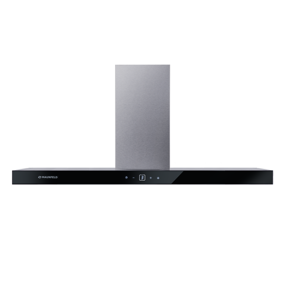 Вытяжка Maunfeld Breeze 90 Inox (чёрное стекло) фото 4