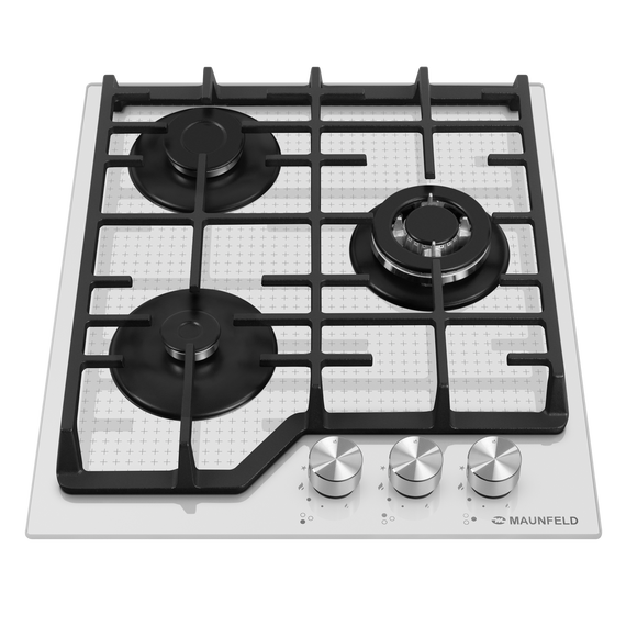 Газовая варочная поверхность Maunfeld EGHG.43.73CW/G (белое стекло) фото 6