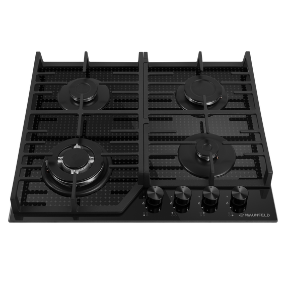 Газовая варочная поверхность Maunfeld EGHG.64.73CB2/G (чёрное стекло) фото 6