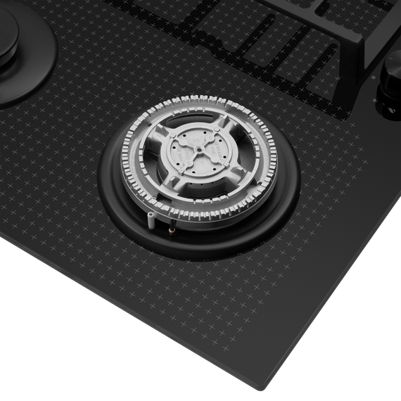 Газовая варочная поверхность Maunfeld EGHG.64.73CB2/G (чёрное стекло) фото 8