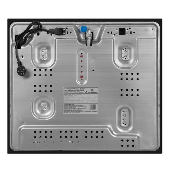 Газовая варочная поверхность Maunfeld EGHG.64.73CB2/G (чёрное стекло) фото 3
