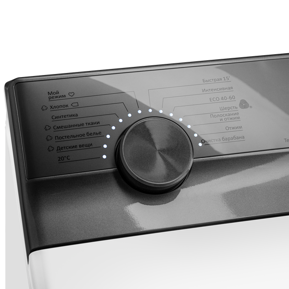 Стиральная машина с вертикальной загрузкой и инвертором Maunfeld MFWM127ISWH фото 18