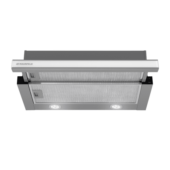 Вытяжка Maunfeld VSQ 60 INOX/GLASS WHITE (белое стекло) фото 3