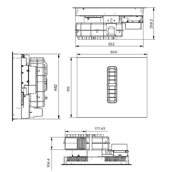 Индукционная варочная поверхность Maunfeld MIHC604SF2BK фото 31