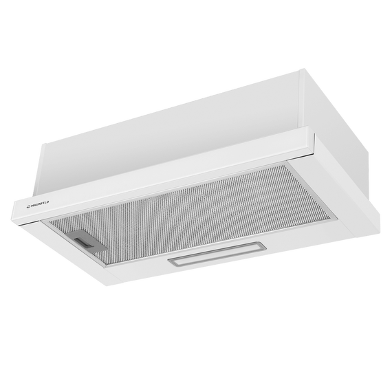 Вытяжка Maunfeld Clyde 60 Glass White (белое стекло) фото 