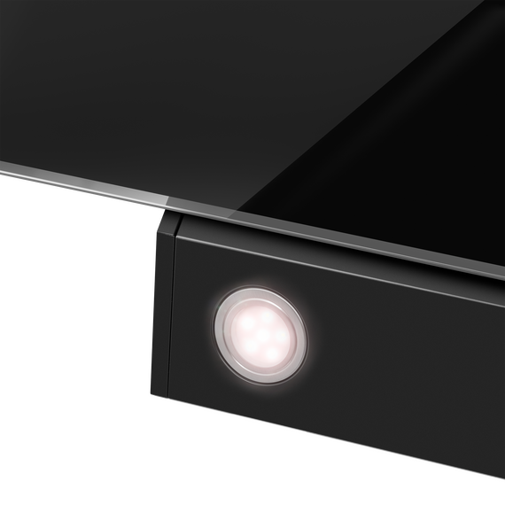 Вытяжка Maunfeld EAGLE 850 90 Glass Black (чёрное стекло) фото 2