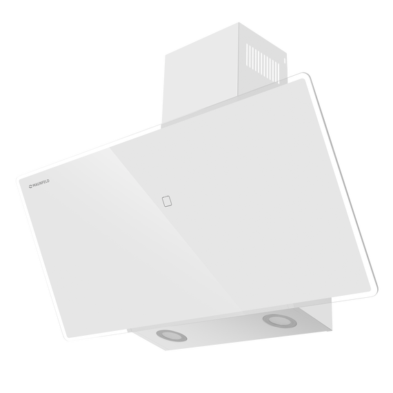 Вытяжка Maunfeld EAGLE 850 90 Glass White (белое стекло) фото 