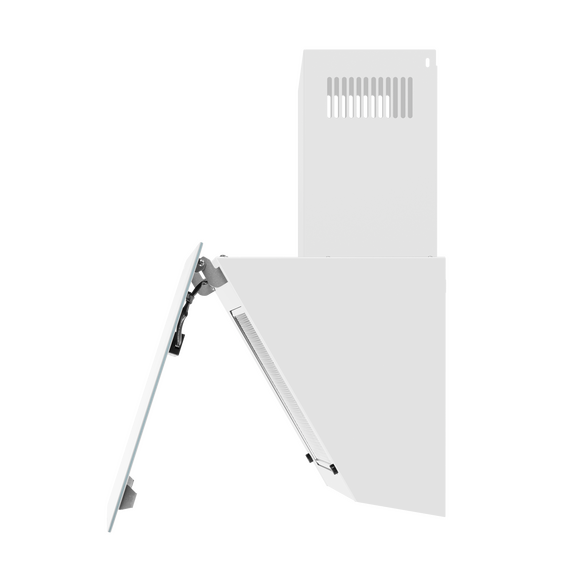 Вытяжка Maunfeld EAGLE 850 90 Glass White (белое стекло) фото 4