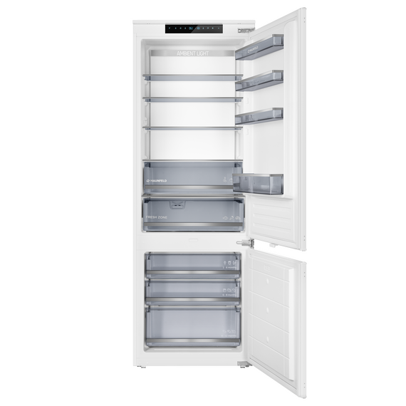 Встраиваемый двухкамерный холодильник Maunfeld MBF19369NFWGR LUX фото 4