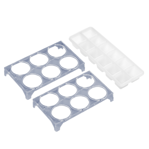 Встраиваемый двухкамерный холодильник Maunfeld MBF19369NFWGR LUX фото 3