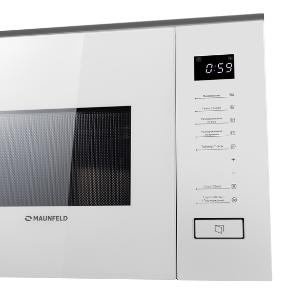Встраиваемая микроволновая печь Maunfeld MBMO820SGW09 фото 4