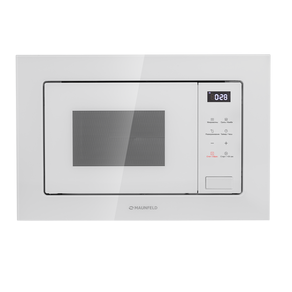 Встраиваемая микроволновая печь Maunfeld MBMO820SGW10 фото 