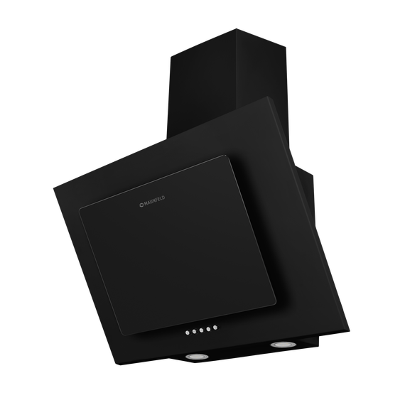 Вытяжка Maunfeld Tower 50 Black (чёрное стекло) фото 