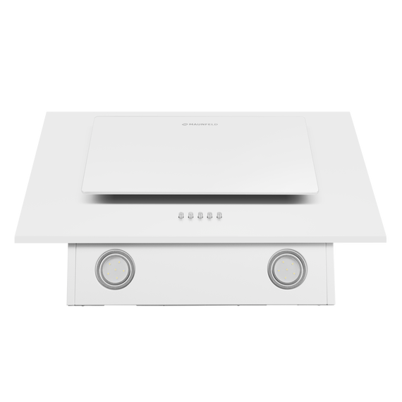 Вытяжка Maunfeld Tower 60 White (белое стекло) фото 5