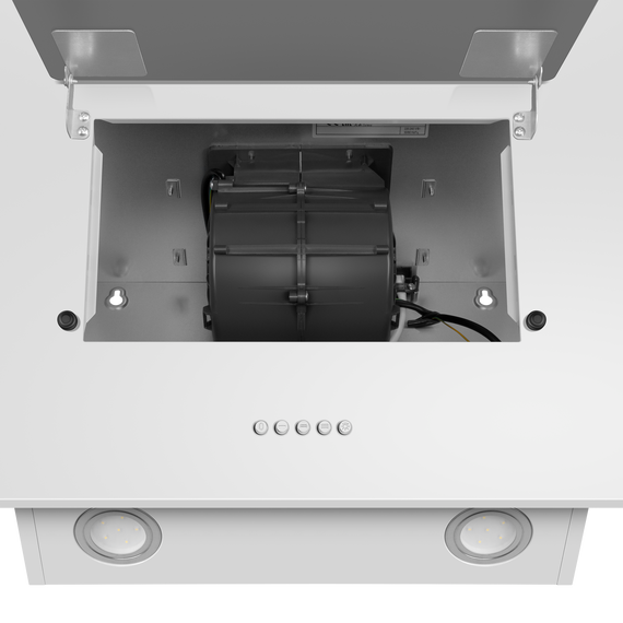 Вытяжка Maunfeld Tower 60 White (белое стекло) фото 3