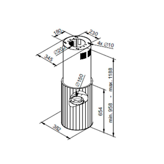 Вытяжка Maunfeld Adelaide 39 Isla Pink gold фото 13