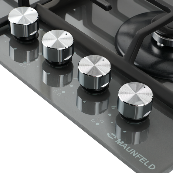 Газовая варочная поверхность Maunfeld EGHG.64.63CLGR/G (серое стекло) фото 7