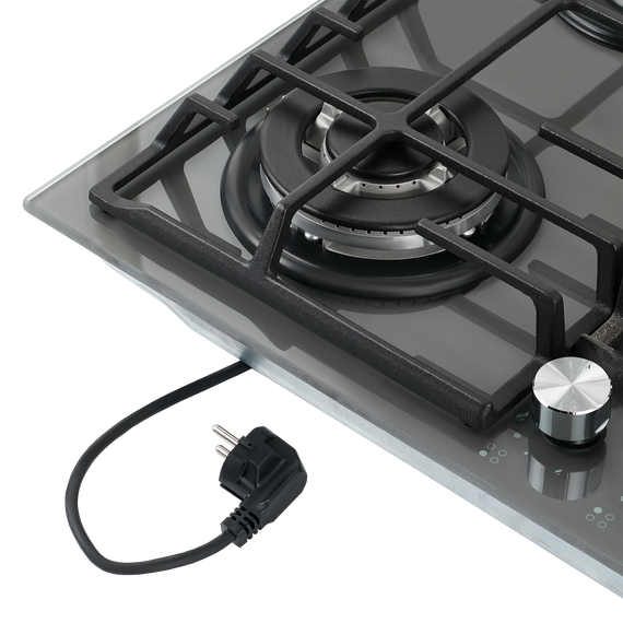 Газовая варочная поверхность Maunfeld EGHG.64.63CLGR/G (серое стекло) фото 9