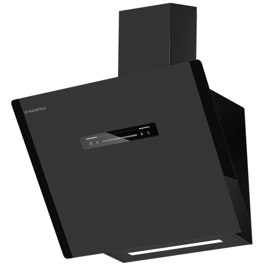 Вытяжка Maunfeld Falcon 60 Glass Black (чёрное стекло) фото 
