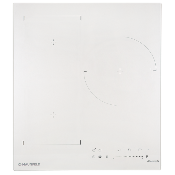 Индукционная варочная поверхность Maunfeld CVI453SBWH LUX Inverter фото 