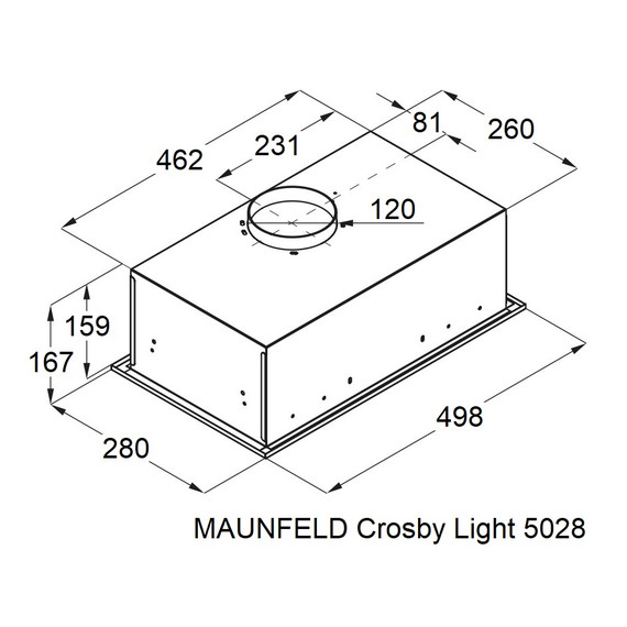 Вытяжка Maunfeld Crosby Light 5028 Black фото 10
