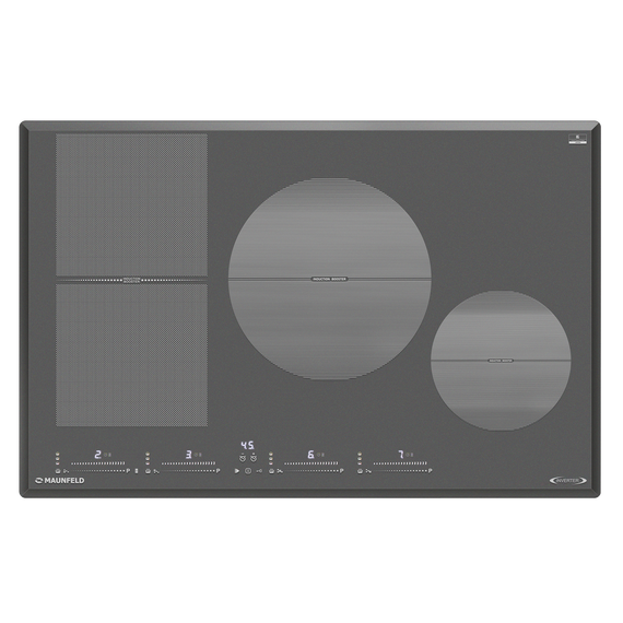 Индукционная варочная поверхность Maunfeld CVI804SFDGR Inverter фото 