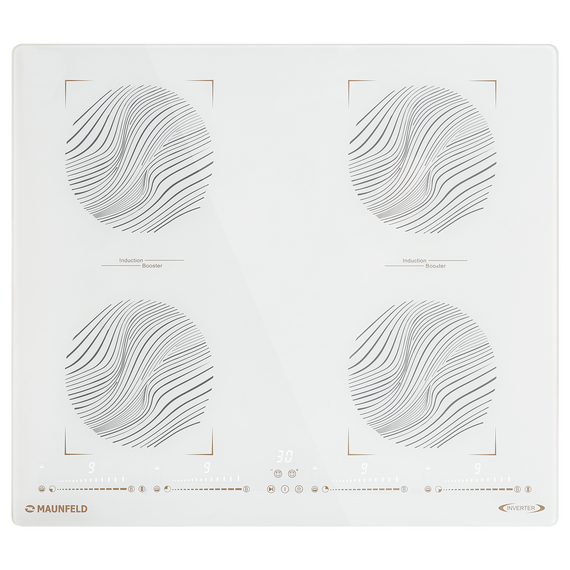 Индукционная варочная поверхность Maunfeld CVI594SB2WHF Inverter фото 6