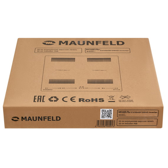 Индукционная варочная поверхность Maunfeld CVI594SF2WHD Inverter фото 6