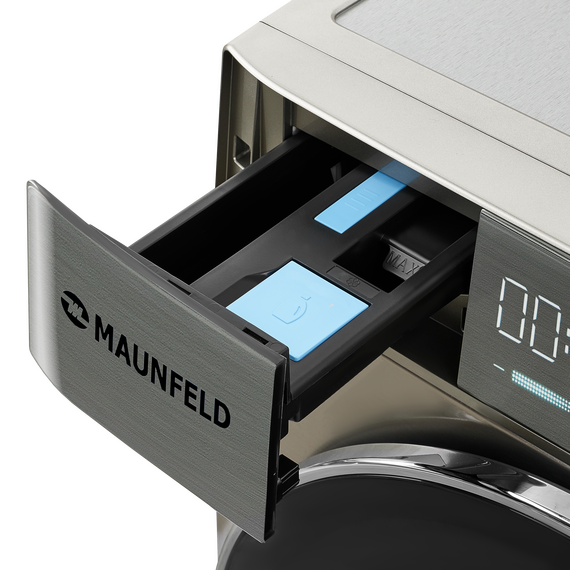 Стиральная машина c сушкой, инвертором и автодозированием Maunfeld MFWD14116S05 фото 8