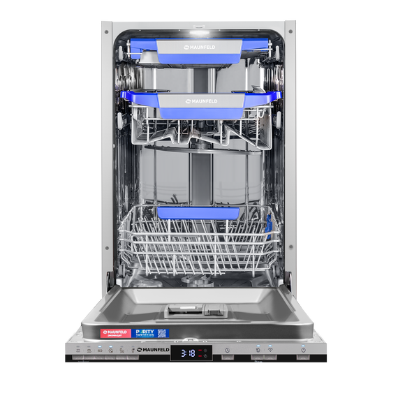 Встраиваемая посудомоечная машина Maunfeld MLP45230 Light Beam Inverter Wi-Fi фото 6