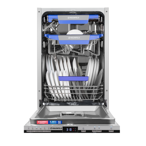 Встраиваемая посудомоечная машина Maunfeld MLP45230 Light Beam Inverter Wi-Fi фото 3
