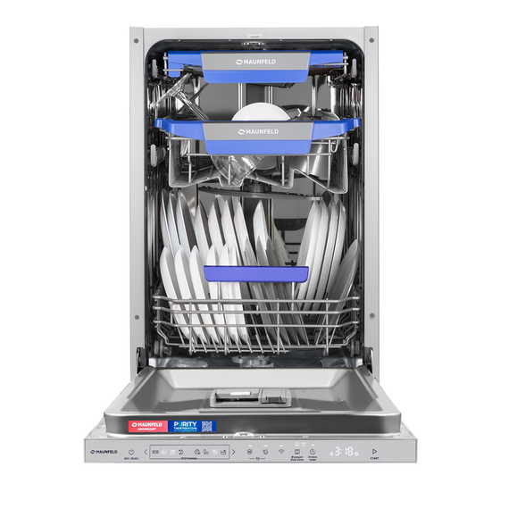 Встраиваемая посудомоечная машина Maunfeld MLP45330T Smart Beam Inverter Wi-Fi фото 10
