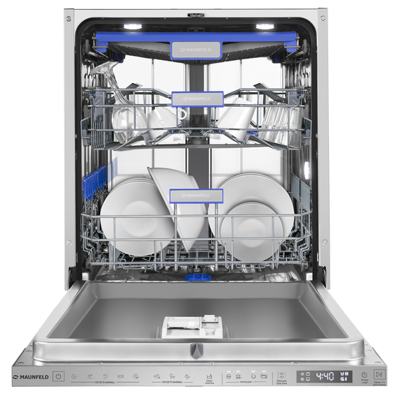 Встраиваемая посудомоечная машина Maunfeld MLP60330T Smart Beam Inverter фото 9
